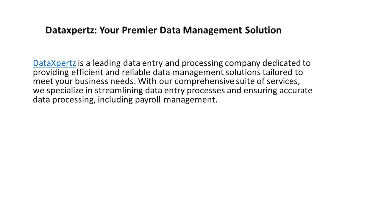 Data entry company (1)