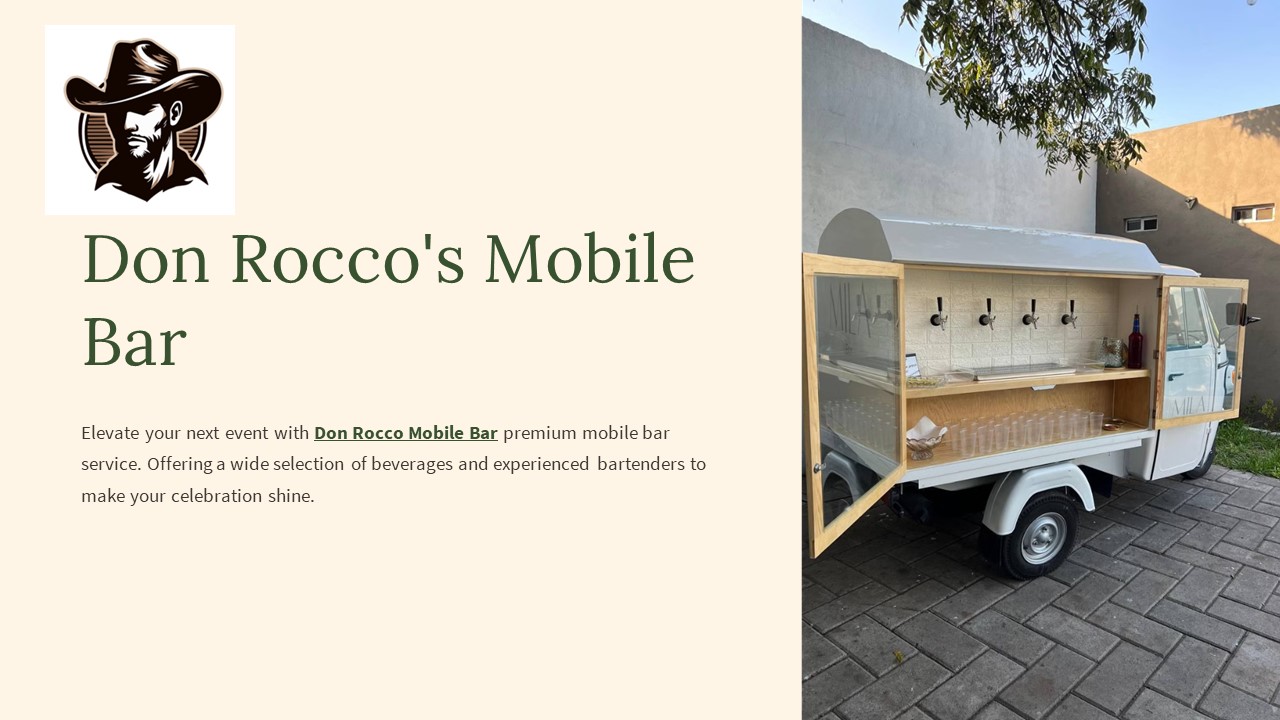 don rocco mobile bar