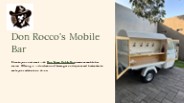 don rocco mobile bar