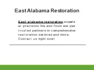 East Alabama Restoration