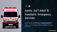 ICU Ambulance Service in Lucknow | Apollo ICU ER