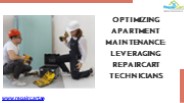 Maintenance Services For Apartments in Dubai