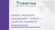 The Best Property Management in Oviedo