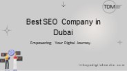 Best SEO Company in Dubai