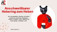 Anschweißbarer Hebering zum Heben