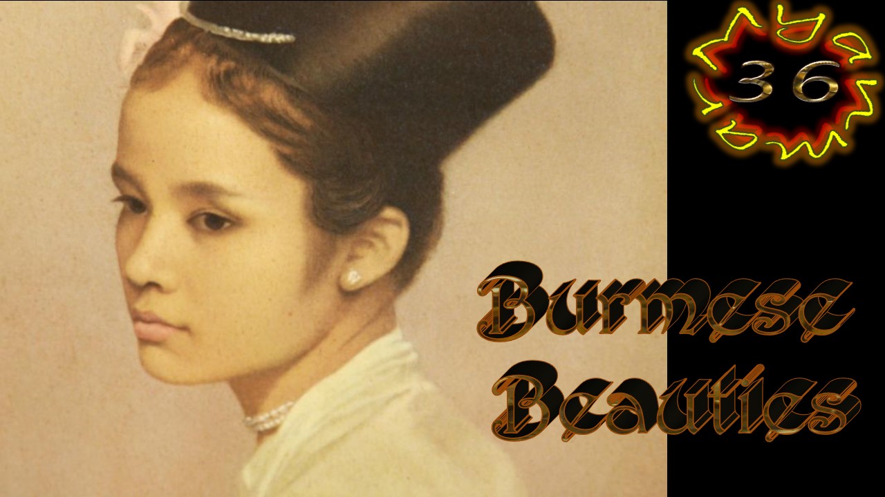 Myanmar 36 Sir Gerald Kelly, Burmese beauties