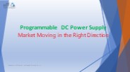 Programmable DC Power Supply Market