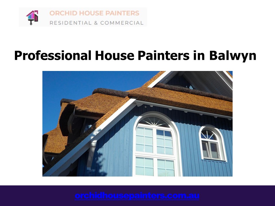 Professional House Painters in Balwyn