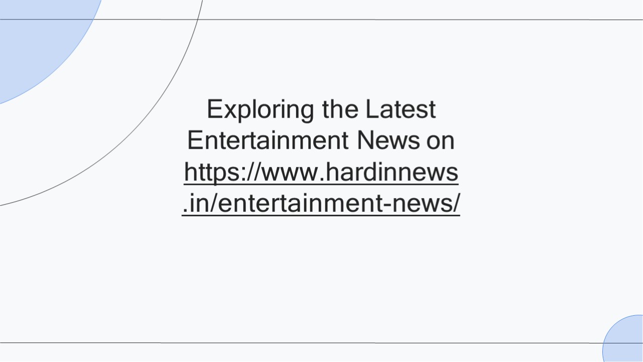 Entertainment News | Today Hindi News | entertainment hindi news