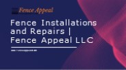 Vinyl Fence Installation - Fence Appeal LLC