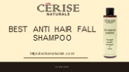 CERISE NATURALS ANTI HAIR FALL SHAMPOO