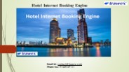 HOTEL INTERNET BOOKING ENGINE