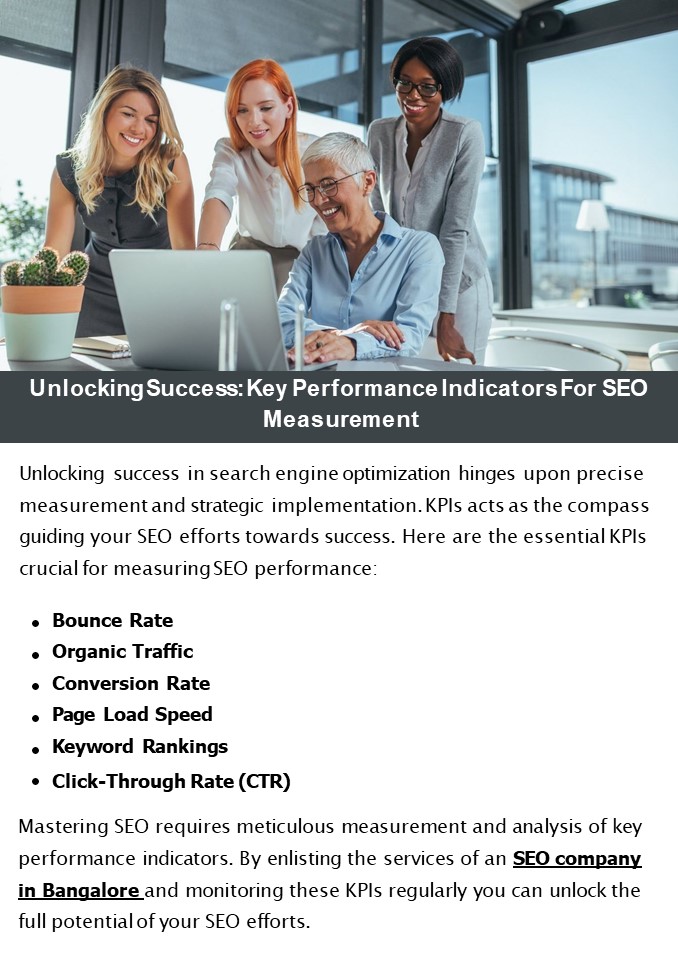 Unlocking Success: Key Performance Indicators For SEO Measurement