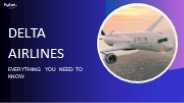 Delta Airline Flights Booking