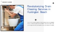 Revolutionizing Drain Cleaning Services in Huntington Beach