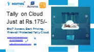 Best Tally on Cloud Service Provider