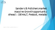 Sanders & Polishers Market
