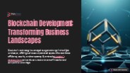 Blockchain Development Company - BlockchainAppsDeveloper