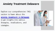 Anxiety Treatment Delaware  