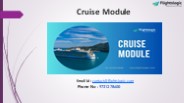 Cruise Module | Cruise Reservation System