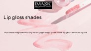 lip gloss shades