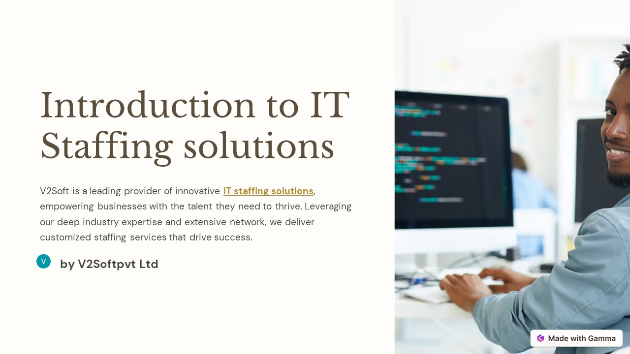 IT Staffing Solutions - workforce management solution