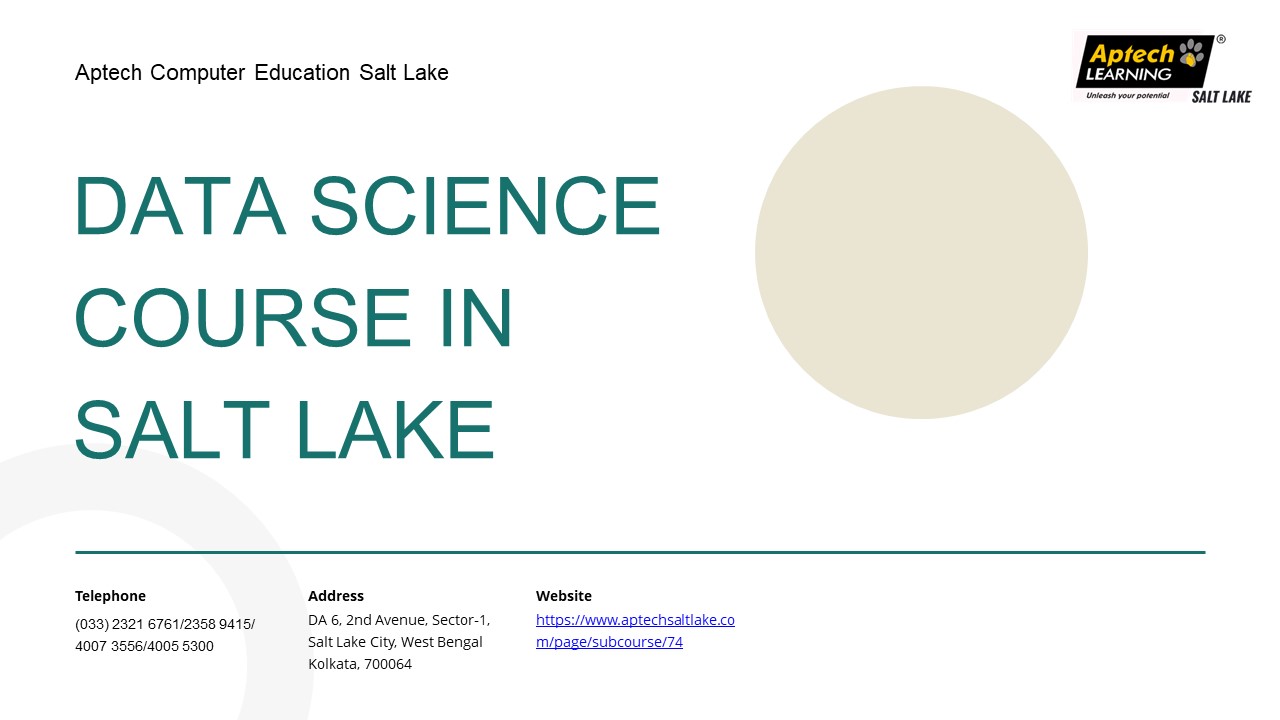 Data Science Course in Saltlake | Aptech SaltLake