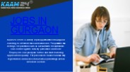 jobs in gurgaon