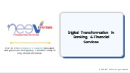 Neev Systems Banking & Financial Services