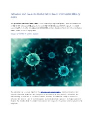 Adhesive and Sealants Market (1)