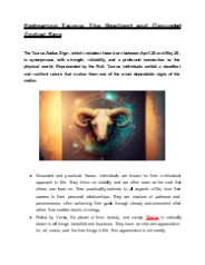 Embracing Taurus: The Resilient and Grounded Zodiac Sign