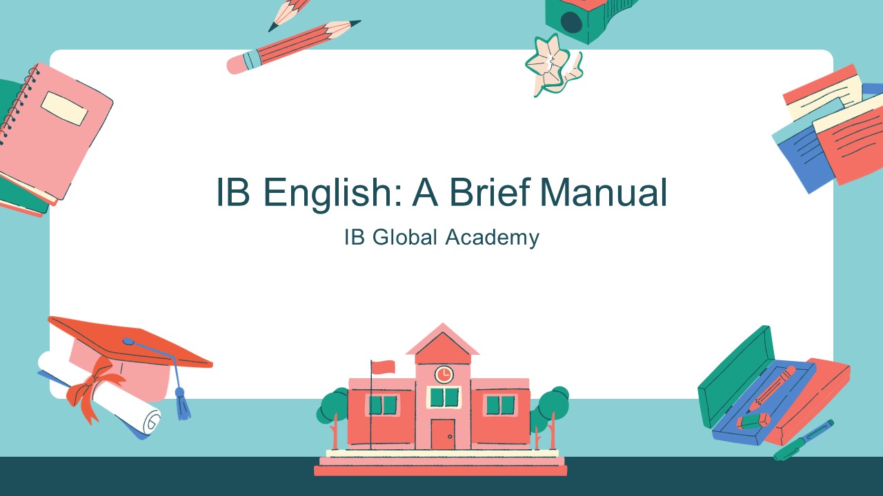 IB English A Brief Manual