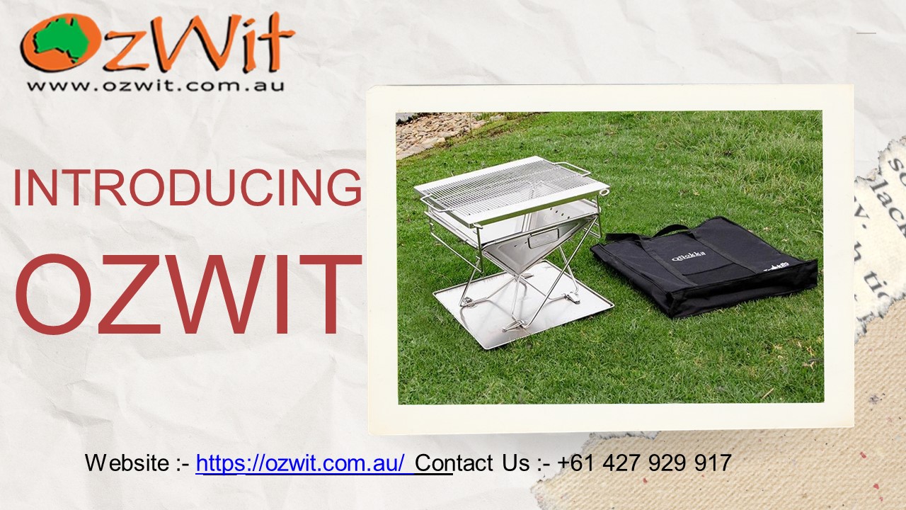Introducing OzWit Charcoal Portable BBQ (1)