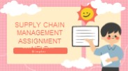 Supply Chain Management Assignment Help | My Assignment Services
