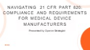 IV Cannula Manufacturing Overview:
