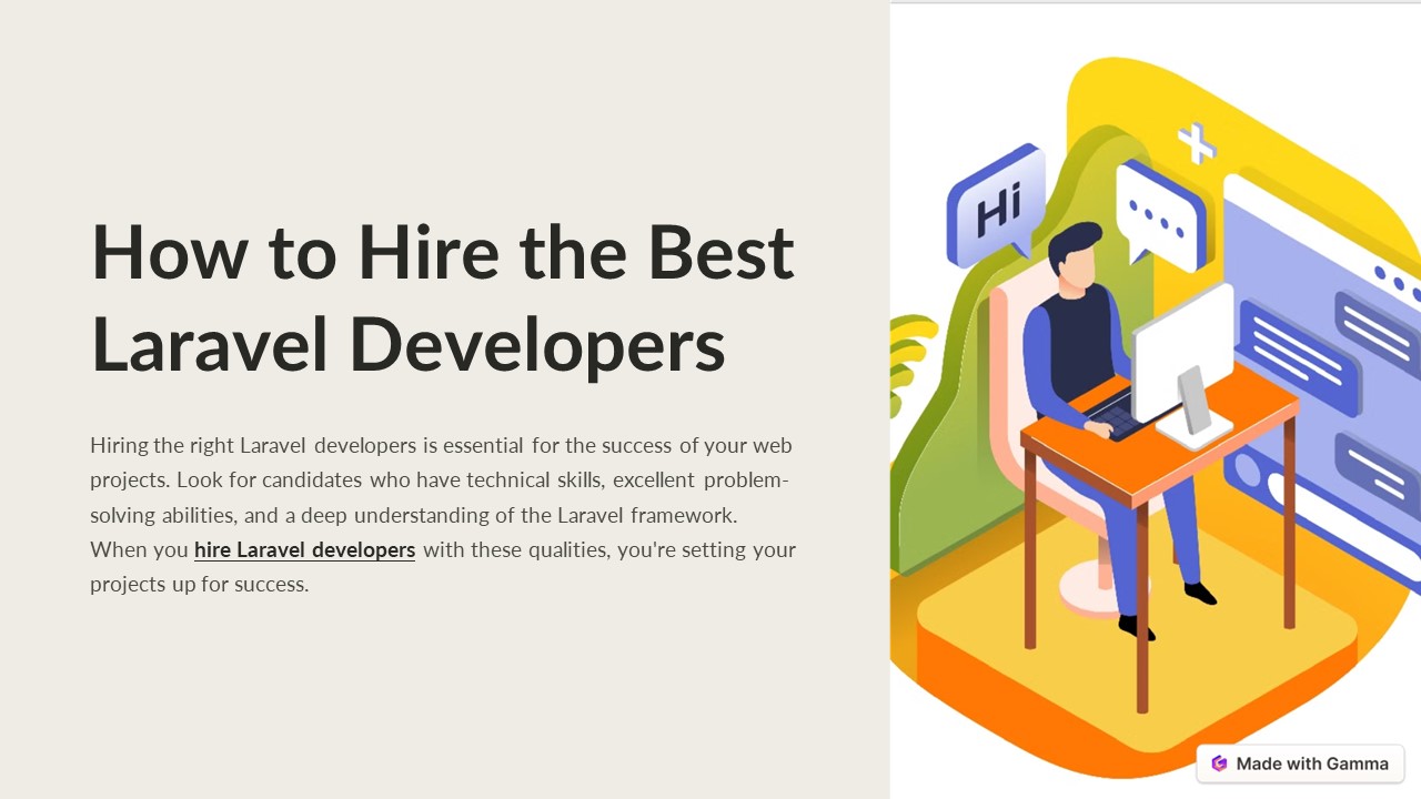 How to Hire the Best Laravel Developers - Websoptimization