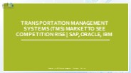 Transportation Management Systems (Tms) market