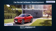 Car Rental Software Development