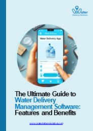 How Water Delivery Management Software Enhances Business Efficiency