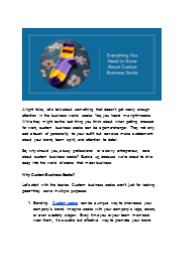 Everything You Need to Know About Custom Business Socks