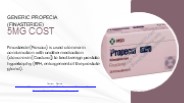 Generic Propecia (finasteride) 5mg cost