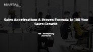 Sales Acceleration
