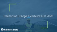 Intersolar Europe Exhibitor List 2023