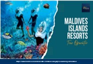 Sea Walking Tour Packages in Maldives