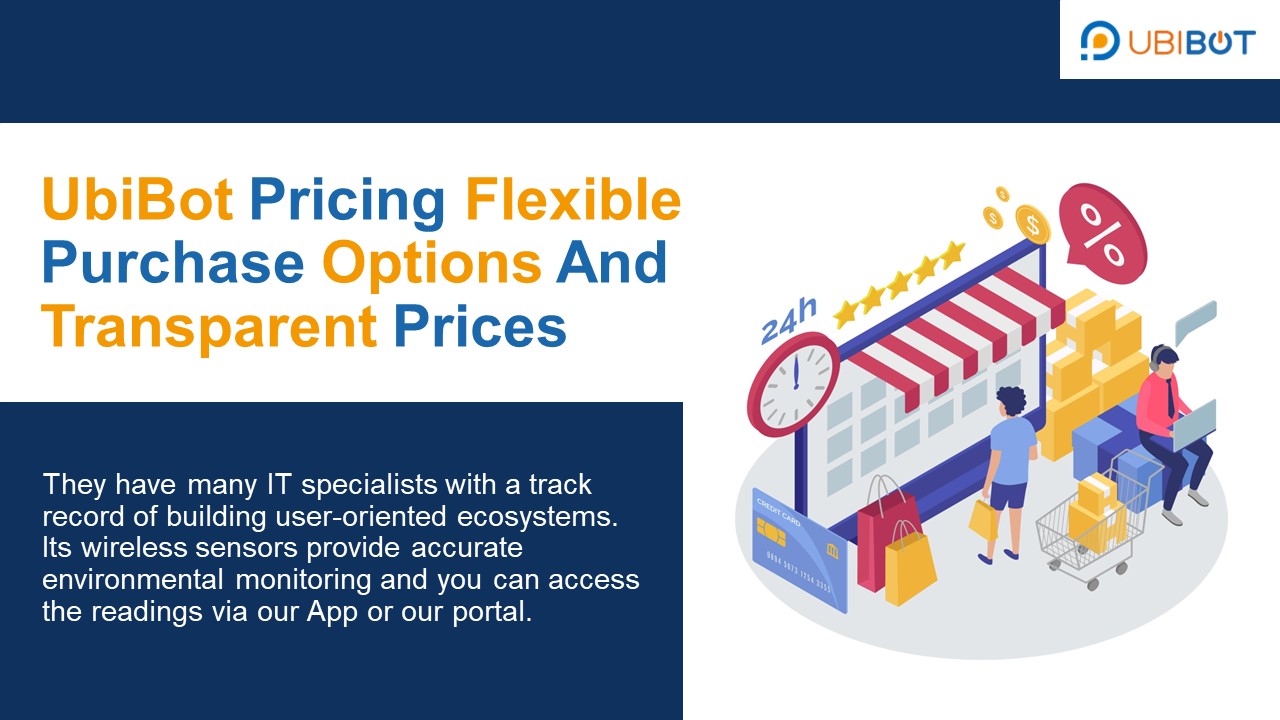 UbiBot Pricing Flexible Purchase Options And Transparent Prices