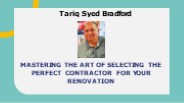 Tariq Syed Bradford