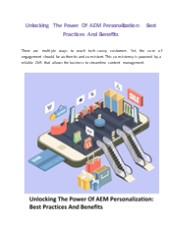 5 AEM Best Practices For Streamlining Content Workflows