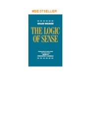 Pdf⚡️(read✔️online) The Logic of Sense