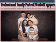 Professional Family Portrait Studio Singapore