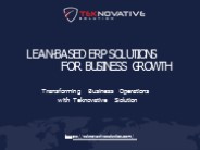 Unlock Business Potential with Lean Manufacturing Based on ERP